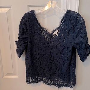 Joie lace blouse